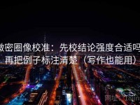 微密圈像校准：先校结论强度合适吗，再把例子标注清楚（写作也能用）