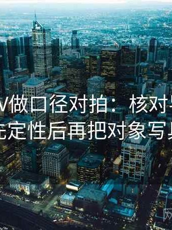 读菠萝TV做口径对拍：核对导语是不是先定性后再把对象写具体